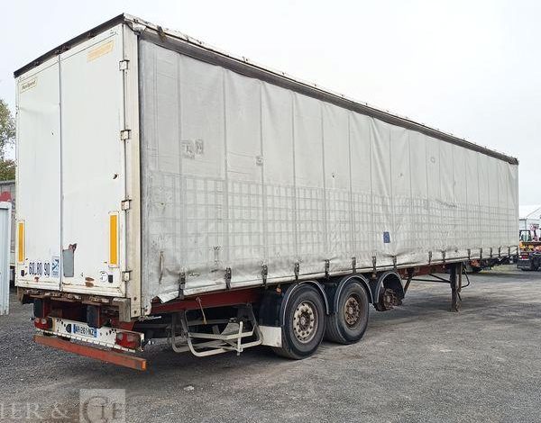 FRUEHAUF SREM PAROIS LATERALES SOUPLES COULISSANTES 13M 3 ESSIEUX SUSPENSIONS AIR  AR-261-NZ