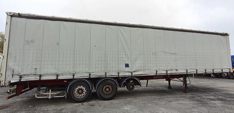 FRUEHAUF SREM PAROIS LATERALES SOUPLES COULISSANTES 13M 3 ESSIEUX SUSPENSIONS AIR  AR-261-NZ