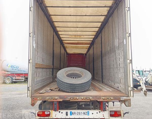 FRUEHAUF SREM PAROIS LATERALES SOUPLES COULISSANTES 13M 3 ESSIEUX SUSPENSIONS AIR  AR-261-NZ