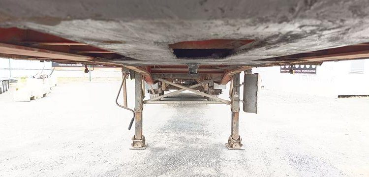 FRUEHAUF SREM PAROIS LATERALES SOUPLES COULISSANTES 13M 3 ESSIEUX SUSPENSIONS AIR  AR-261-NZ