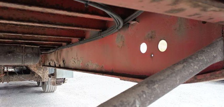FRUEHAUF SREM PAROIS LATERALES SOUPLES COULISSANTES 13M 3 ESSIEUX SUSPENSIONS AIR  AR-261-NZ