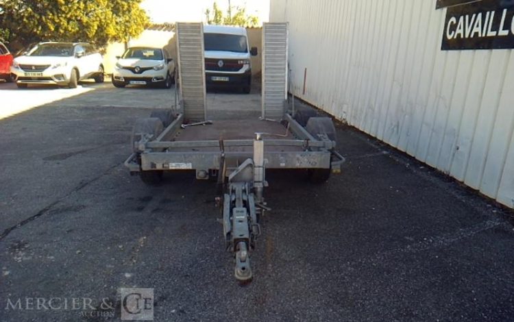 HUBIERE REMORQUE PORTE ENGIN 2T  BJ-934-AD
