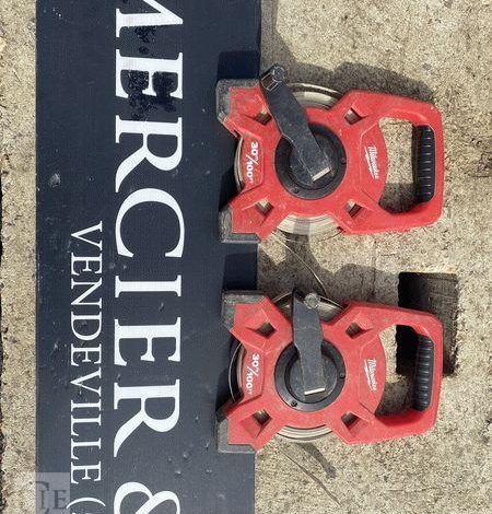 MILWAUKEE LOT DE 2 DECAMETRES – 30 METRES  BT060