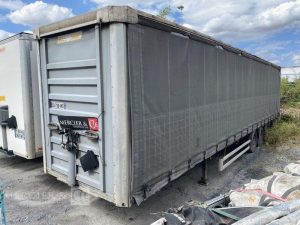 FRUEHAUF SEMI REMORQUE BACHEE – VENTE SUR DESIGNATION  CQ-736-MC