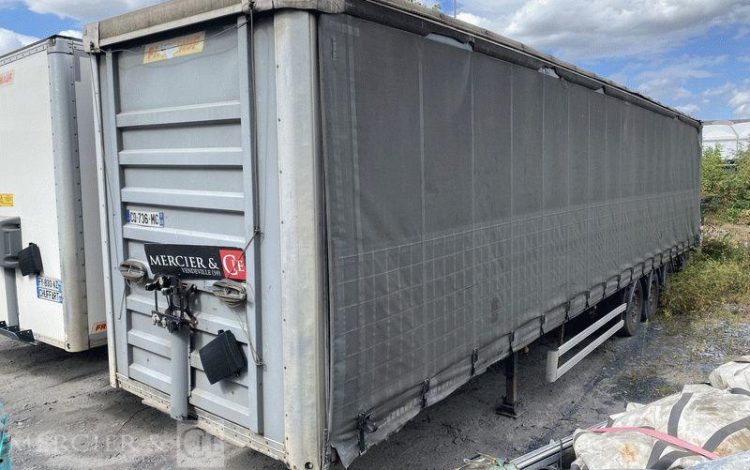 FRUEHAUF SEMI REMORQUE BACHEE – VENTE SUR DESIGNATION  CQ-736-MC