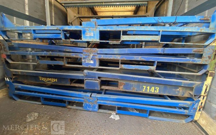 FRUEHAUF SEMI REMORQUE BACHEE – VENTE SUR DESIGNATION  CQ-736-MC