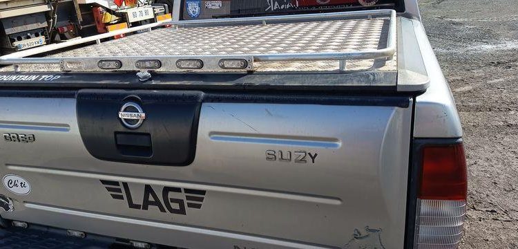 NISSAN KING CAB (D22) 2.5 TDi PICKUP DOUBLE CABINE 133CV – DIESEL – 110975 KMS GRIS CT-736-HD