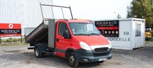 IVECO 35C13 BENNE SIMPLE CABINE COFFRE  CV-890-PM