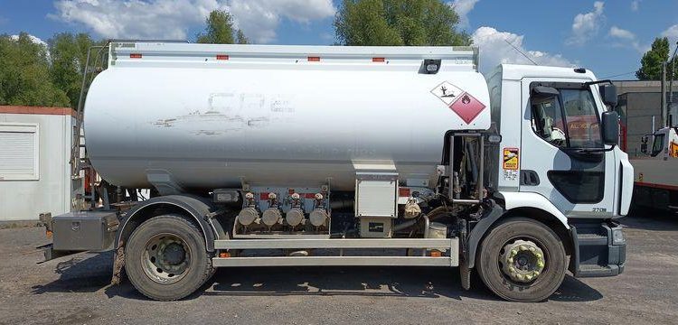 RENAULT MIDLUM 270 DXI CITERNE ,18 HEAVY 13000L PTAC 19 TONNES – DIESEL – 227470 KMS BLANC DH-024-QF