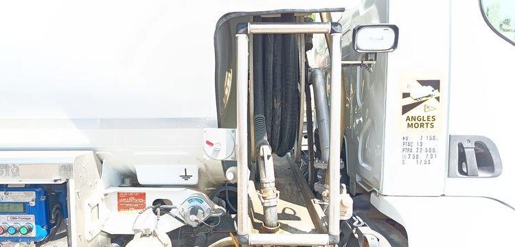 RENAULT MIDLUM 270 DXI CITERNE ,18 HEAVY 13000L PTAC 19 TONNES – DIESEL – 227470 KMS BLANC DH-024-QF