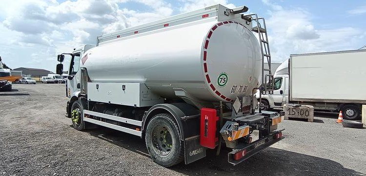 RENAULT MIDLUM 270 DXI CITERNE ,18 HEAVY  13000L – PTAC 19 TONNES – DIESEL -234400 KMS BLANC DH-849-KB