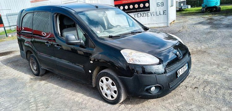 PEUGEOT PARTNER FOURGON 1.6 HDI 90CV NOIR DK-115-FP