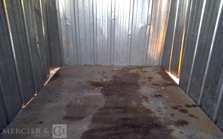 CNSE ABRIS DE CHANTIER 1 ESSIEU PTAC 750KG JAUNE EA-097-NZ