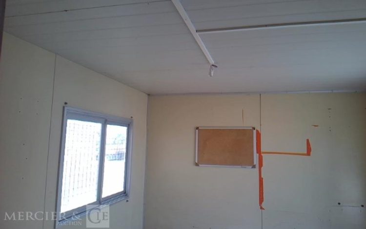 COURANT REMORQUE ABRI DE CHANTIER 2 ESSIEUX PTAC 2.5T JAUNE EH-581-HB