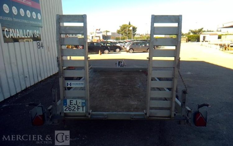 HUBIERE REMORQUE PORTE ENGIN CU 2T8  EJ-262-FT