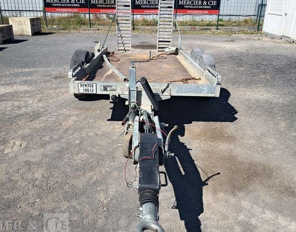 HUBIERE REMORQUE PORTE ENGIN 2T8  EJ-958-MZ