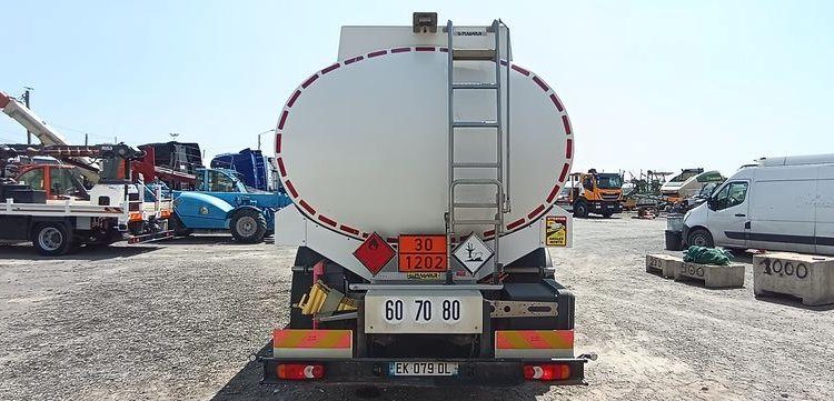 RENAULT CITERNE D19 HIGH P4X2 280E6 13500L – PTAC 19 TONNES –  DIESEL – 170381 KMS BLANC EK-079-DL