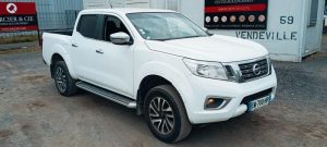 NISSAN NP 300 NAVARA (D23) 2.3 DCI 16V DOUBLE CABINE 4WD 190 CV – DIESEL – 105335 KMS BLANC EM-700-HP