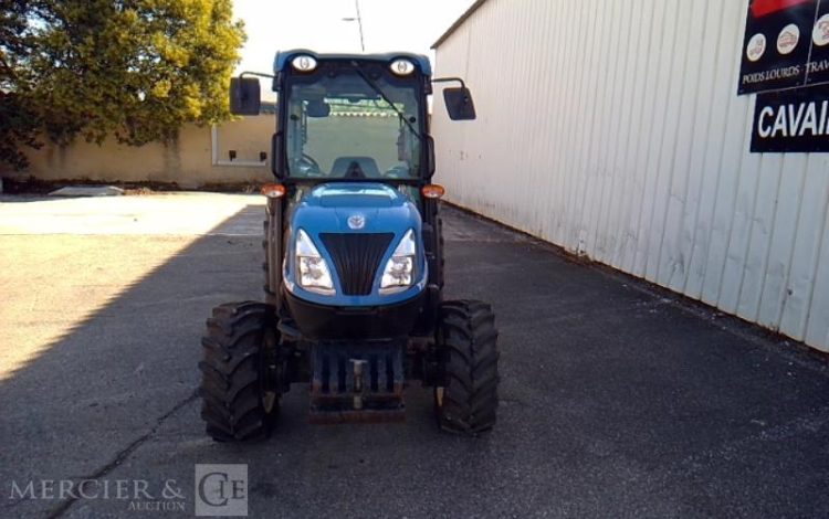 NEW HOLLAND TRACTEUR T4,75V CAB – 43- DUAL COMMAND 2228H BLEU EP-722-QR