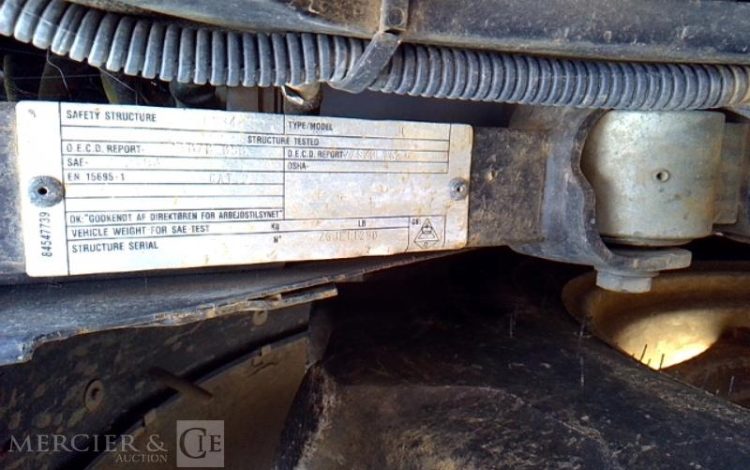 NEW HOLLAND TRACTEUR T4,75V CAB – 43- DUAL COMMAND 2228H BLEU EP-722-QR