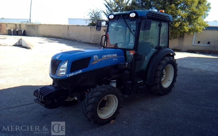 NEW HOLLAND TRACTEUR T4,75V CAB – 43- DUAL COMMAND 2228H BLEU EP-722-QR