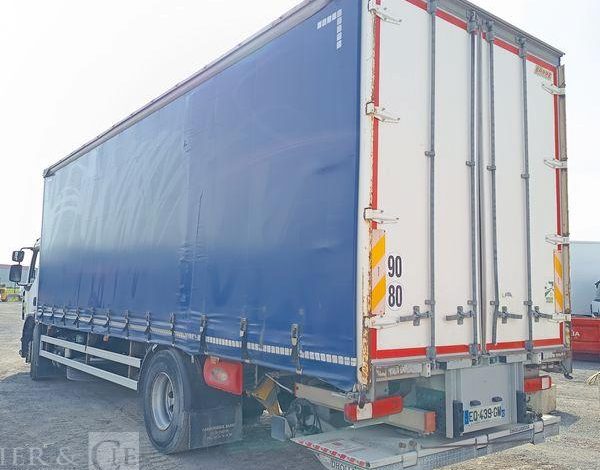 RENAULT PORTEUR D19 WIDE PAROIS LATERALES SOUPLESCOULISSANTES 8M 2 ESSIEUX SUSP. AIR HAY  EQ-439-GM