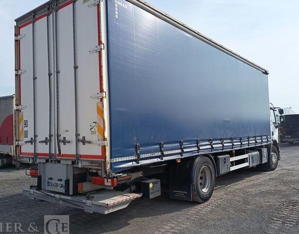 RENAULT PORTEUR D19 WIDE PAROIS LATERALES SOUPLESCOULISSANTES 8M 2 ESSIEUX SUSP. AIR HAY  EQ-439-GM