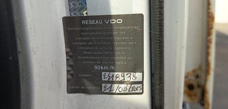 RENAULT PORTEUR D19 WIDE PAROIS LATERALES SOUPLESCOULISSANTES 8M 2 ESSIEUX SUSP. AIR HAY  EQ-439-GM