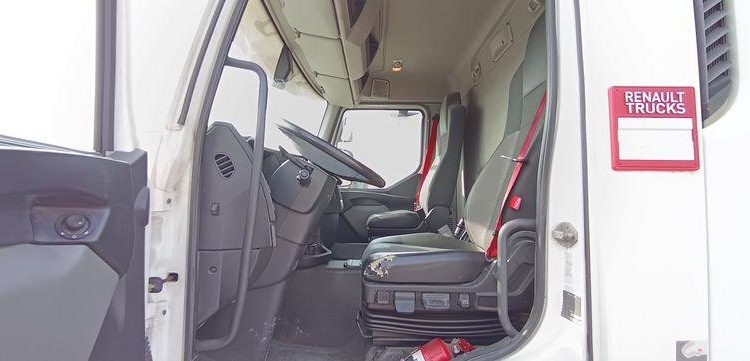 RENAULT PORTEUR D19 WIDE PAROIS LATERALES SOUPLESCOULISSANTES 8M 2 ESSIEUX SUSP. AIR HAY  EQ-439-GM