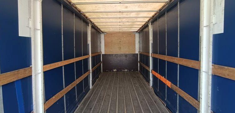 RENAULT PORTEUR D19 WIDE PAROIS LATERALES SOUPLESCOULISSANTES 8M 2 ESSIEUX SUSP. AIR HAY  EQ-439-GM