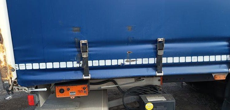 RENAULT PORTEUR D19 WIDE PAROIS LATERALES SOUPLESCOULISSANTES 8M 2 ESSIEUX SUSP. AIR HAY  EQ-439-GM