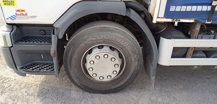 RENAULT PORTEUR D19 WIDE PAROIS LATERALES SOUPLESCOULISSANTES 8M 2 ESSIEUX SUSP. AIR HAY  EQ-439-GM