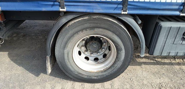 RENAULT PORTEUR D19 WIDE PAROIS LATERALES SOUPLESCOULISSANTES 8M 2 ESSIEUX SUSP. AIR HAY  EQ-439-GM