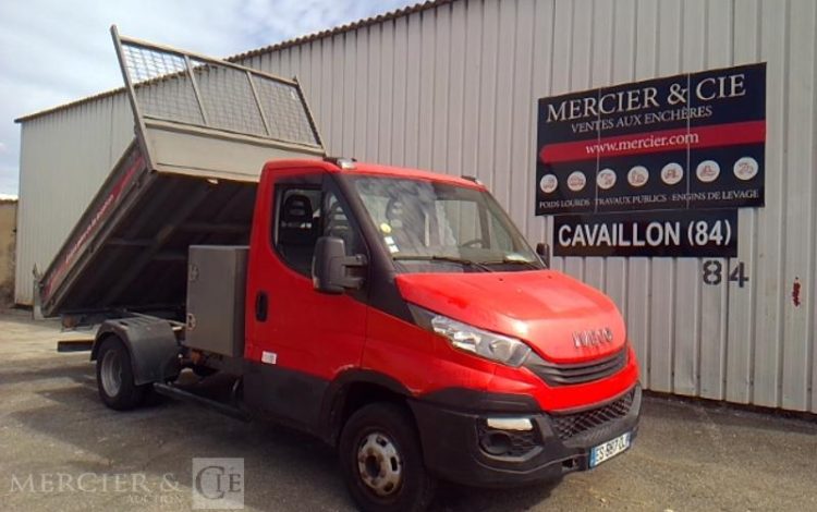 IVECO 35C12 BENNE SIMPLE CABINE NON ROULANT  ES-987-DJ