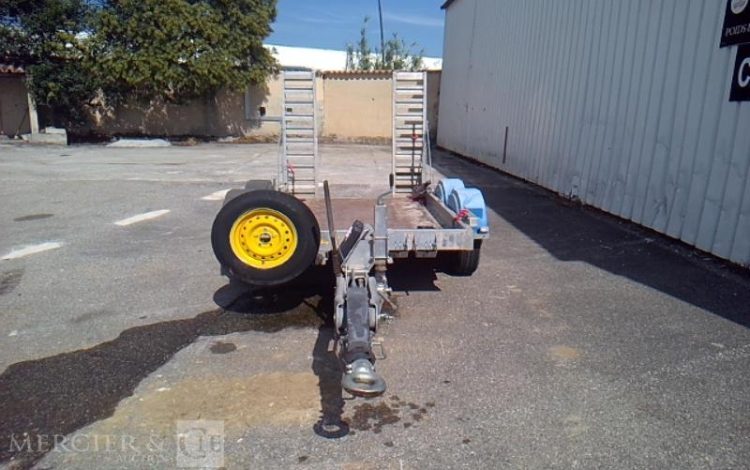 HUBIERE REMORQUE PORTE ENGIN 2T  ET-690-FF
