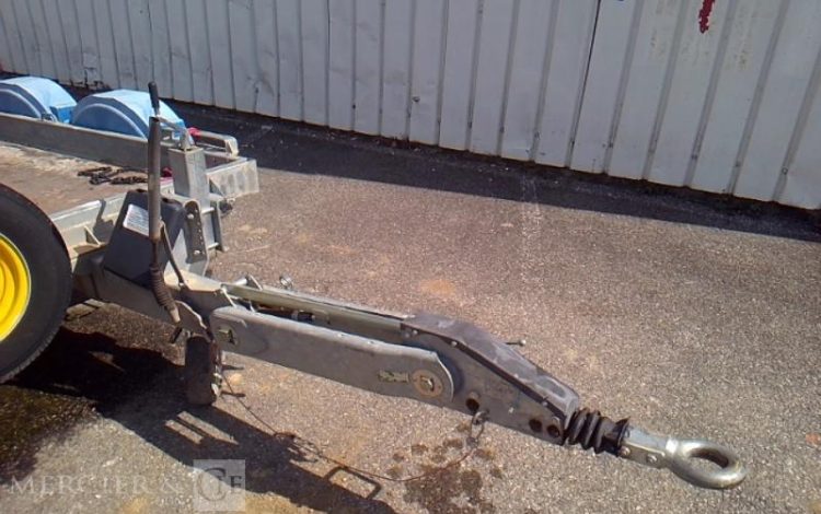 HUBIERE REMORQUE PORTE ENGIN 2T  ET-690-FF