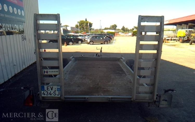 HUBIERE REMORQUE PORTE ENGIN 2T8  EV-434-SJ