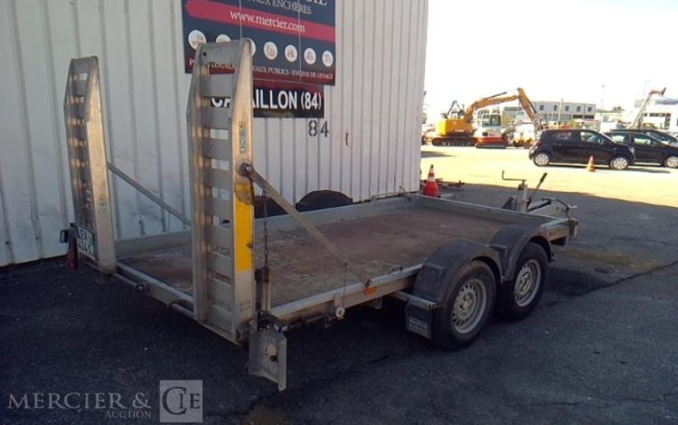 HUBIERE REMORQUE PORTE ENGIN 2T8  EV-434-SJ