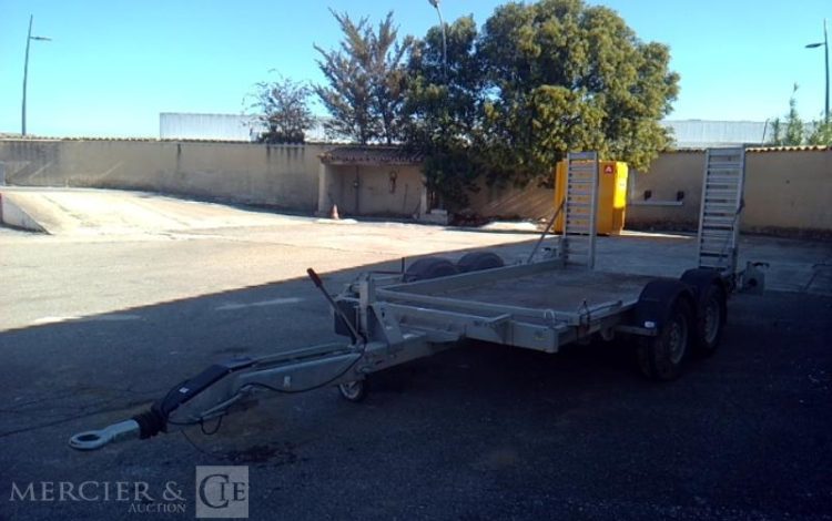 HUBIERE REMORQUE PORTE ENGIN 2T8  EV-434-SJ