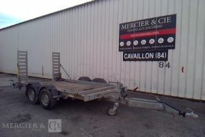HUBIERE REMORQUE PORTE ENGIN 2T8  EV-452-XM
