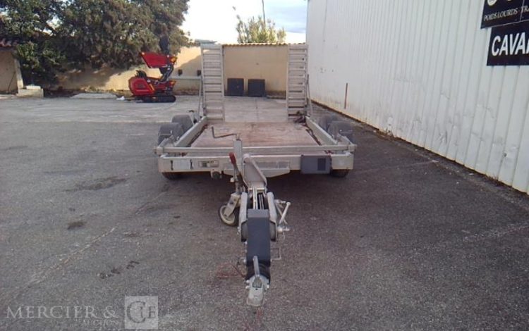 HUBIERE REMORQUE PORTE ENGIN 2T8  EV-452-XM