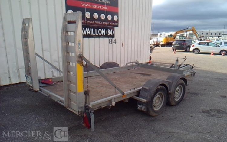 HUBIERE REMORQUE PORTE ENGIN 2T8  EV-452-XM