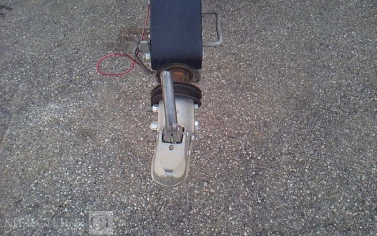 HUBIERE REMORQUE PORTE ENGIN 2T8  EV-452-XM