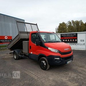 IVECO 35C12 BENNE SIMPLE CABINE COFFRE  EX-449-HB