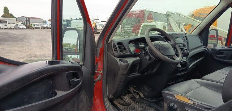 IVECO 35C12 BENNE SIMPLE CABINE COFFRE  EX-449-HB