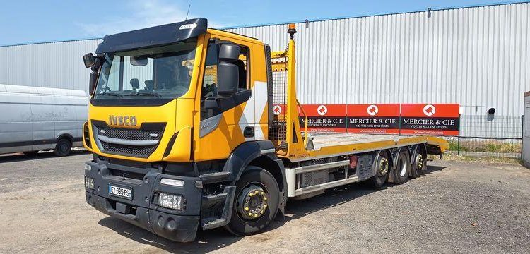 IVECO IVECO STRALIS AD260 S420CH – PTAC : 32 TONNES – JAUNE EY-985-FS