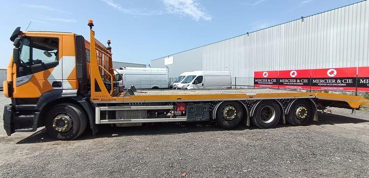 IVECO IVECO STRALIS AD260 S420CH – PTAC : 32 TONNES – JAUNE EY-985-FS