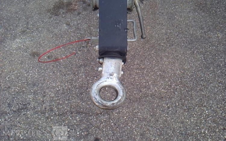 HUBIERE REMORQUE PORTE ENGIN CU 2T8  FD-598-LV
