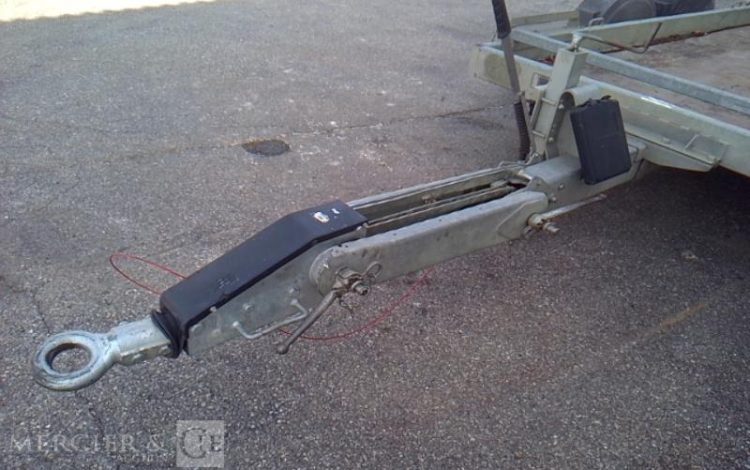 HUBIERE REMORQUE PORTE ENGIN CU 2T8  FD-598-LV