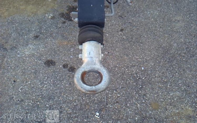 HUBIERE REMORQUE PORTE ENGIN 2T8  FE-387-SD